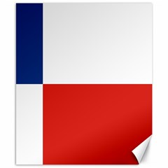 Banskobystricky Flag Canvas 8  X 10  by tony4urban