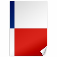 Banskobystricky Flag Canvas 12  X 18  by tony4urban