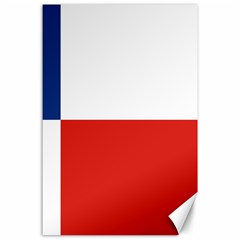 Banskobystricky Flag Canvas 24  X 36  by tony4urban