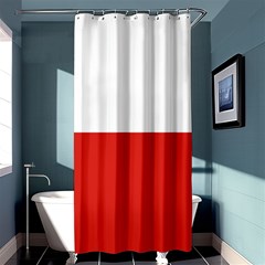 Banskobystricky Flag Shower Curtain 36  X 72  (stall)  by tony4urban