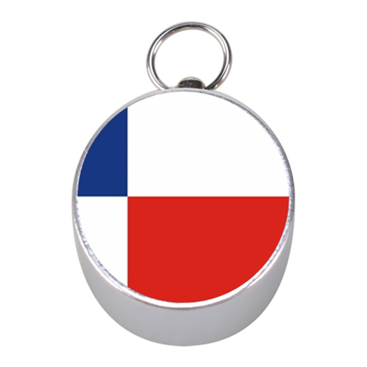 Banskobystricky Flag Mini Silver Compasses