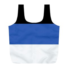 Estonia Full Print Recycle Bag (l) by tony4urban