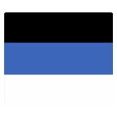 Estonia One Side Premium Plush Fleece Blanket (small)