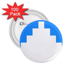 Akershus Flag 2 25  Buttons (100 Pack)  by tony4urban