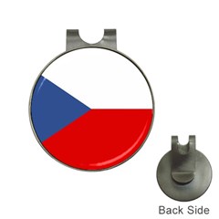 Czech Republic Hat Clips With Golf Markers by tony4urban