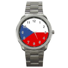 Czech Republic Sport Metal Watch by tony4urban