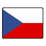 Czech Republic One Side Fleece Blanket (Small) 50 x40  Blanket Front