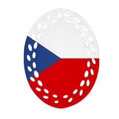 Czech Republic Ornament (oval Filigree) by tony4urban