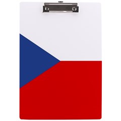 Czech Republic A4 Acrylic Clipboard by tony4urban