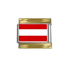 Austria Gold Trim Italian Charm (9mm)