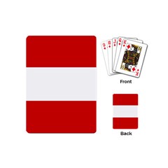 Austria Playing Cards Single Design (mini) by tony4urban