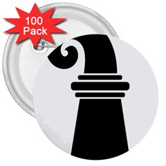 Basel Stadt 3  Buttons (100 Pack)  by tony4urban