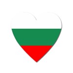 Bulgaria Heart Magnet Front