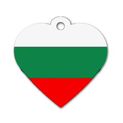 Bulgaria Dog Tag Heart (one Side) by tony4urban