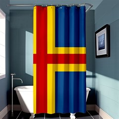 Aaland Shower Curtain 36  X 72  (stall)  by tony4urban