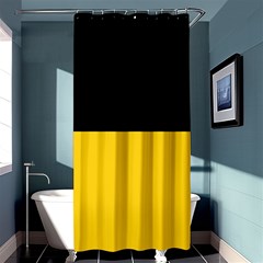 Baden Wurttemberg Flag Shower Curtain 36  X 72  (stall)  by tony4urban