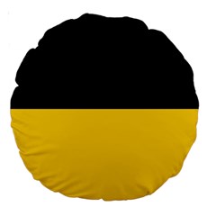 Baden Wurttemberg Flag Large 18  Premium Round Cushions