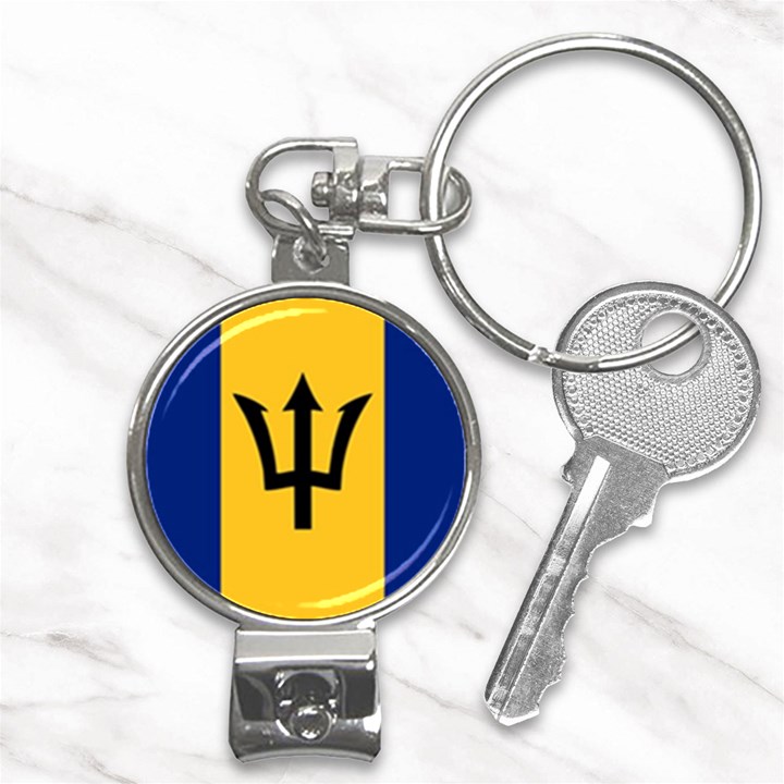 Barbados Nail Clippers Key Chain