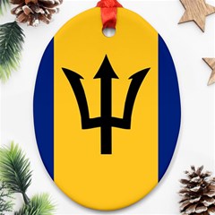 Barbados Oval Ornament (two Sides)