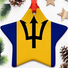 Barbados Star Ornament (two Sides) by tony4urban