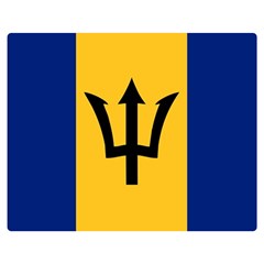 Barbados One Side Premium Plush Fleece Blanket (medium)