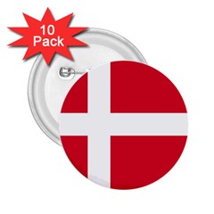 Denmark 2.25  Buttons (10 pack) 