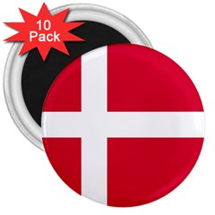 Denmark 3  Magnets (10 pack) 