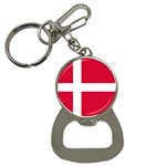 Denmark Bottle Opener Key Chain Front