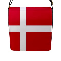 Denmark Flap Closure Messenger Bag (L)