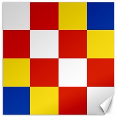 Antwerp Flag Canvas 20  X 20  by tony4urban