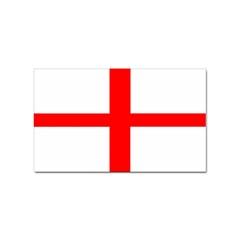 England Sticker (rectangular) by tony4urban