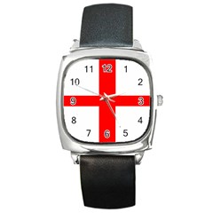 England Square Metal Watch by tony4urban