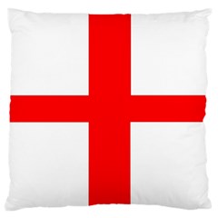 England Large Cushion Case (one Side) by tony4urban