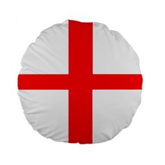 England Standard 15  Premium Flano Round Cushions by tony4urban