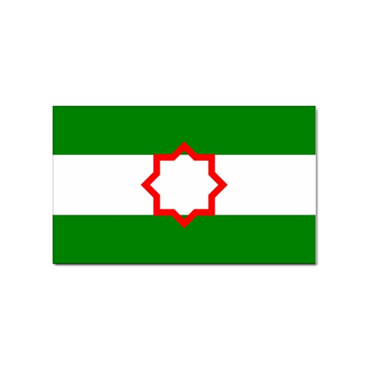 Andalusia Flag Sticker (Rectangular)