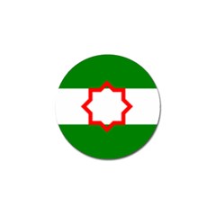 Andalusia Flag Golf Ball Marker