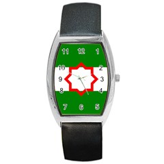 Andalusia Flag Barrel Style Metal Watch by tony4urban