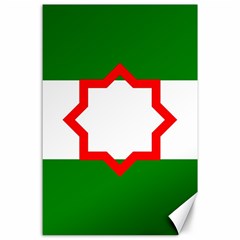 Andalusia Flag Canvas 24  X 36  by tony4urban