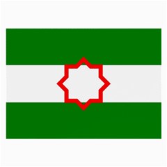 Andalusia Flag Large Glasses Cloth (2 Sides)