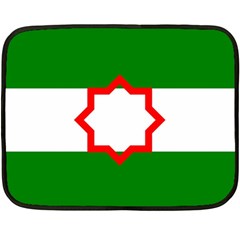 Andalusia Flag One Side Fleece Blanket (mini) by tony4urban