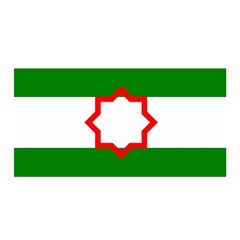 Andalusia Flag Satin Wrap 35  X 70  by tony4urban