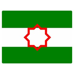 Andalusia Flag One Side Premium Plush Fleece Blanket (extra Small) by tony4urban