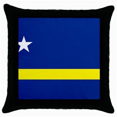 Curacao Throw Pillow Case (black) by tony4urban