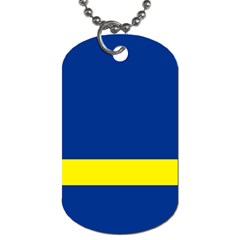 Curacao Dog Tag (one Side) by tony4urban