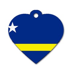 Curacao Dog Tag Heart (one Side) by tony4urban