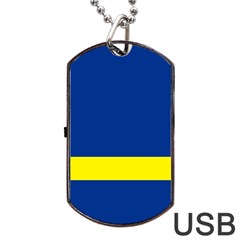 Curacao Dog Tag Usb Flash (one Side) by tony4urban