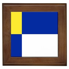 Bratislavsky Flag Framed Tile