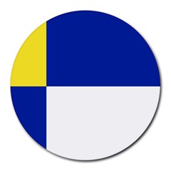 Bratislavsky Flag Round Mousepad