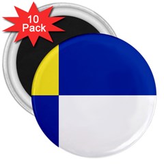 Bratislavsky Flag 3  Magnets (10 pack) 