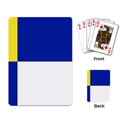 Bratislavsky Flag Playing Cards Single Design (Rectangle)